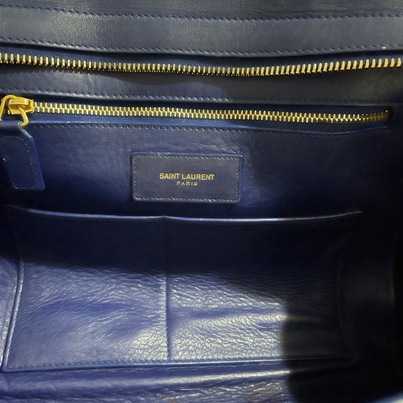 Ysl Tote Bag Indigo color - Picture 3 of 4